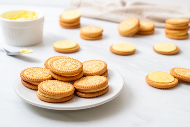 biscuits à la crème au beurre