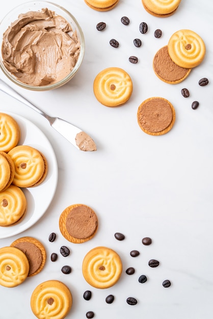 biscuits à la crème de café