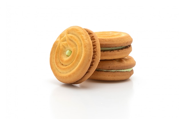 biscuits à la crème de pandan