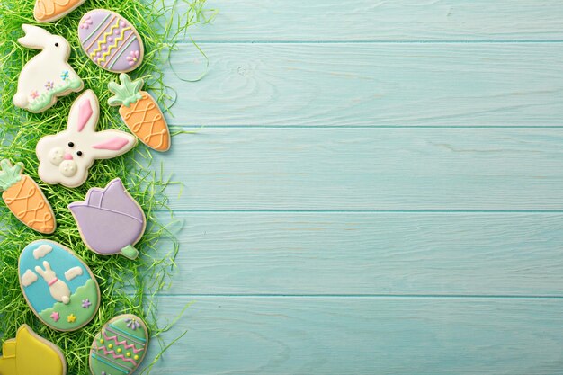 Des biscuits décorés pour Pâques