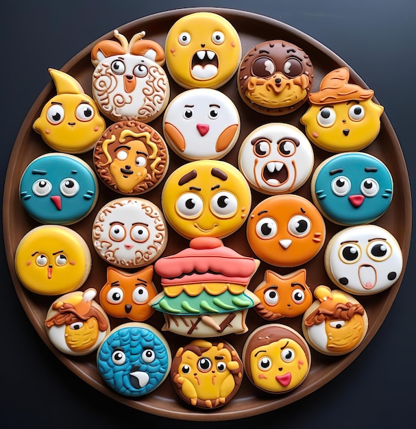 biscuits de dessin animé mignon