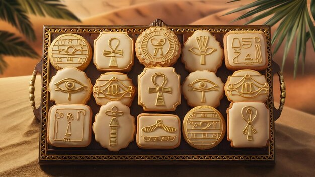 Photo des biscuits égyptiens