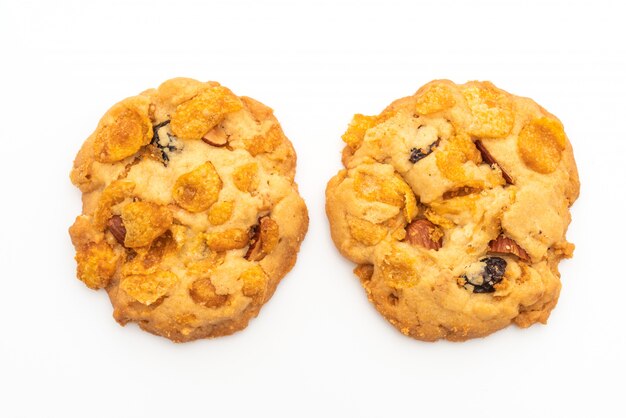 Biscuits faits maison aux raisins secs et aux amandes