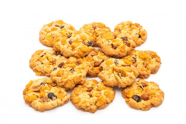 Biscuits faits maison aux raisins secs et aux amandes