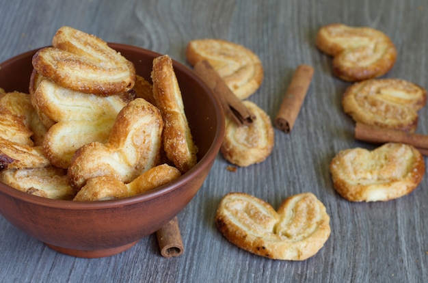 Biscuits en forme de coeur