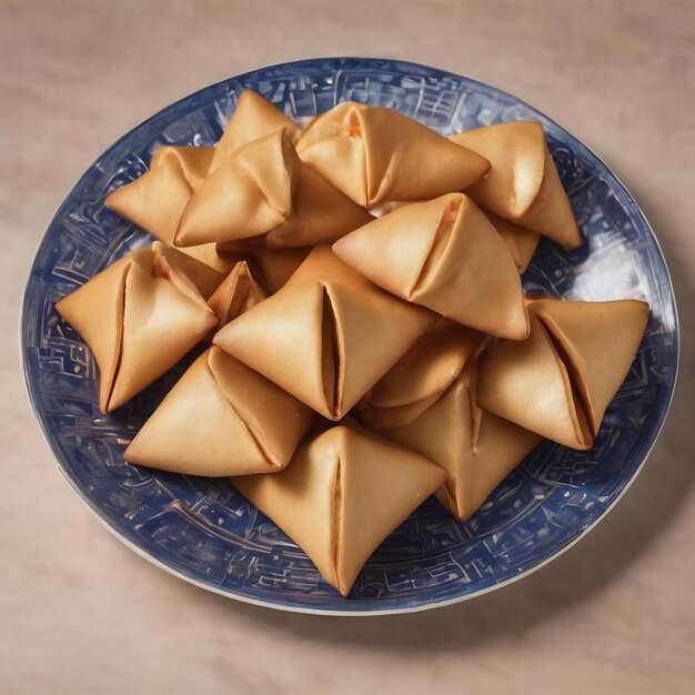 Les biscuits de la fortune du Nouvel An sont à plat.