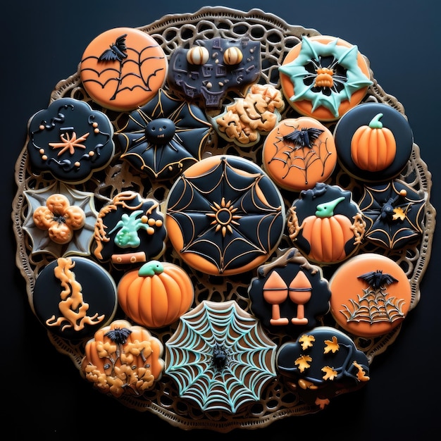 Biscuits d&#39;Halloween