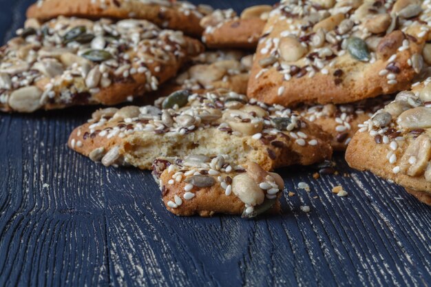 Biscuits maison aux graines et noix