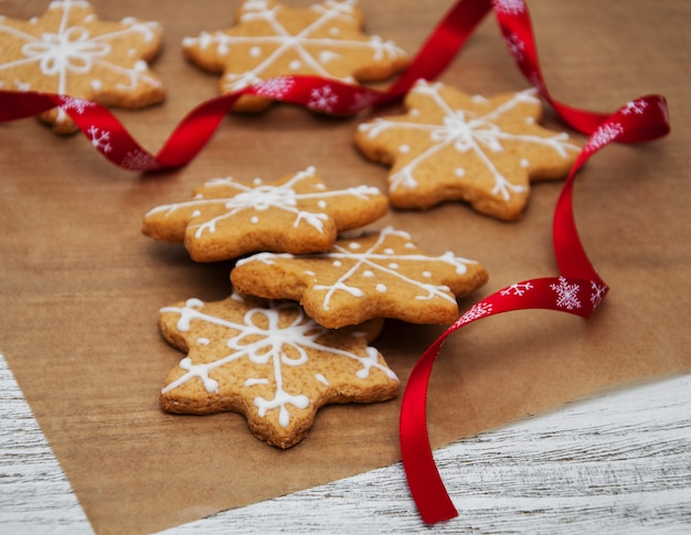 Biscuits de Noël au gingembre et au miel