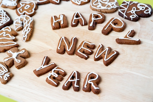 Biscuits de Noël Bonne année