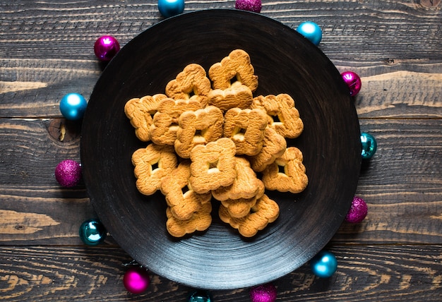 Biscuits de Noël à la main