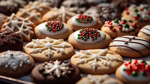 Biscuits de Noël pour les collègues