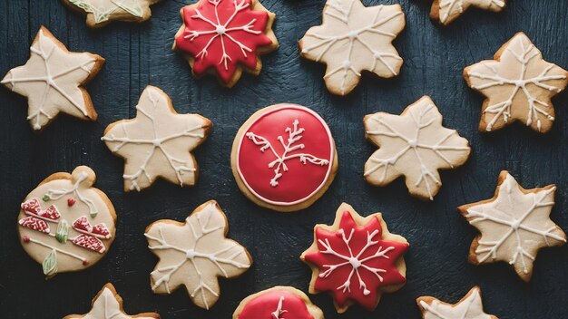 Photo des biscuits de noël