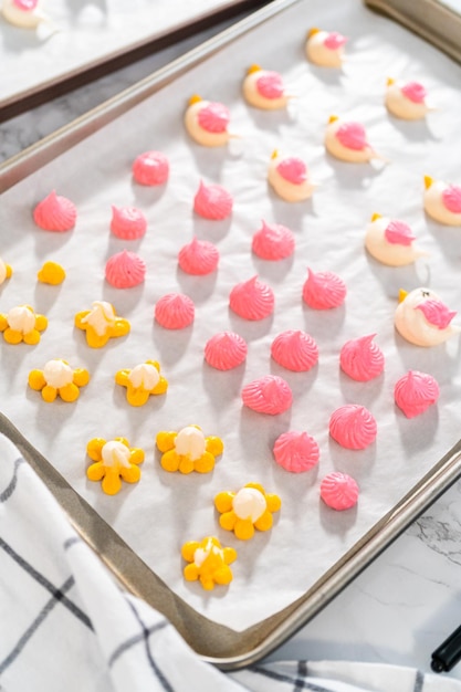 Biscuits de Pâques à la meringue