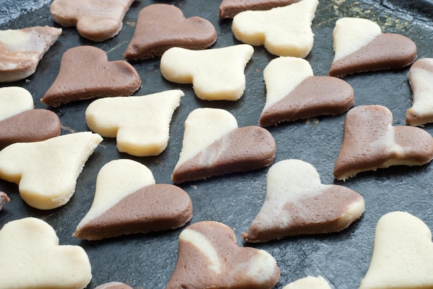 biscuits sur la poêle