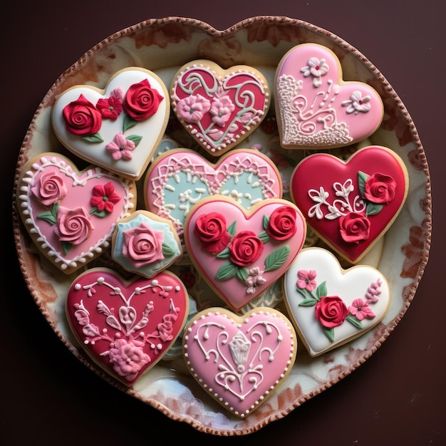 Biscuits de Saint Valentin