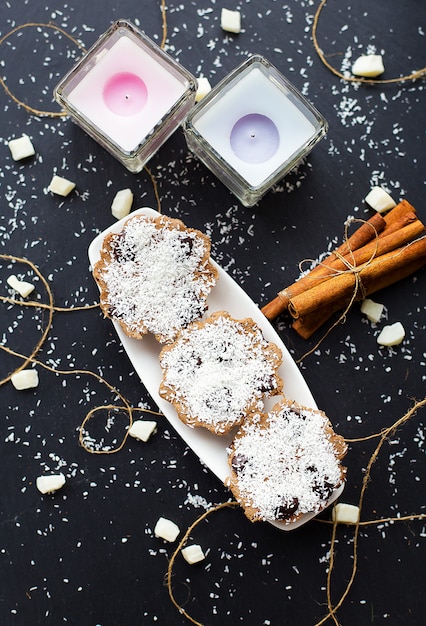 Biscuits sucrés à la noix de coco