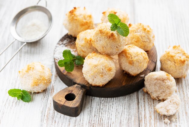 Biscuits sucrés à la noix de coco