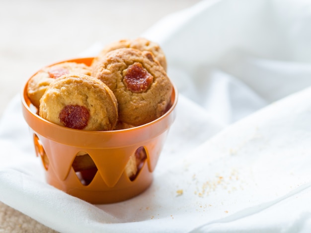 Biscuits sucrés prêts à servir