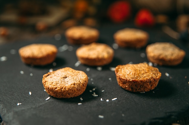 Biscuits sucrés et sains à l'avoine