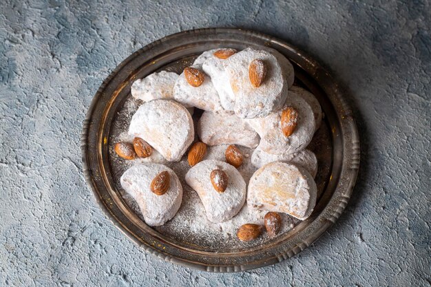 Biscuits traditionnels Kavala aux amandes