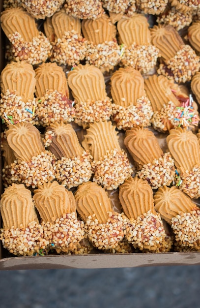 Biscuits à la turque en vue