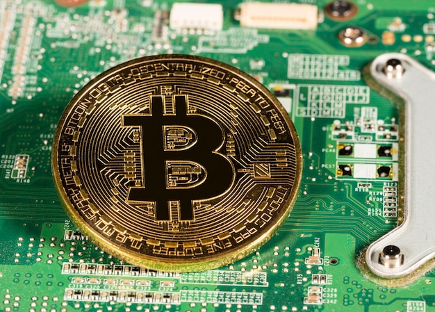 Bitcoin sur un circuit imprimé