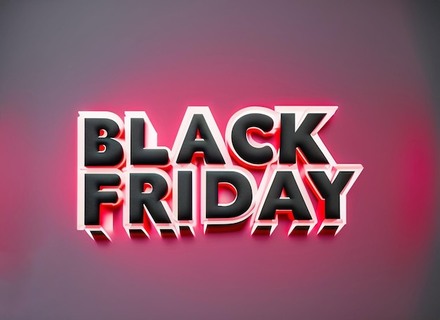 Black Friday ces derniers fond clair d'écran rouge et noir