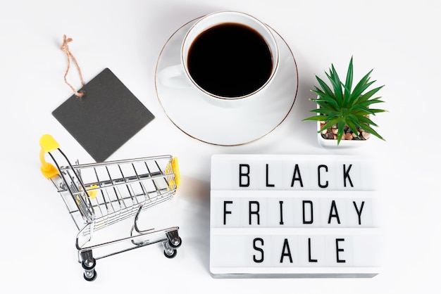 Black Friday vente Mini panier et tasse de café