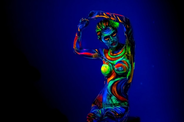 Blacklight boby peinture