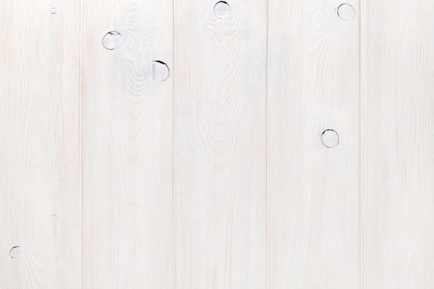 Blanc mur en bois