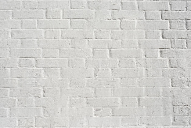 blanc mur de briques