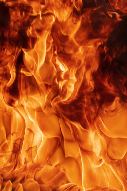 Blaze rouge feu fond naturel tempête de feu dangereuse texture abstraite