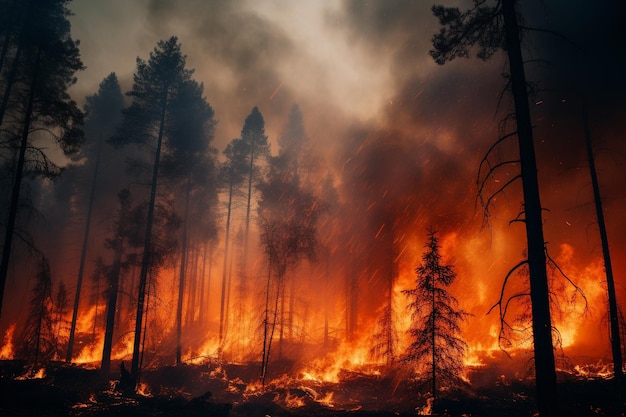 Blazing Inferno La colère d'une forêt FirexA