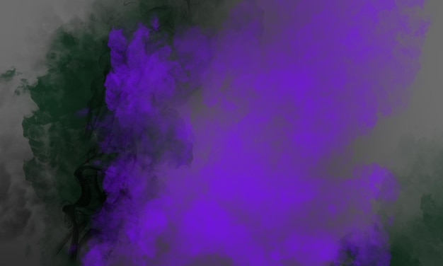 Bleu essuyer nuage de fumée abstrait mystique gel mouvement diffusion fond