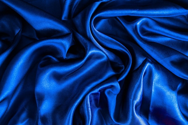 Bleu soie texture