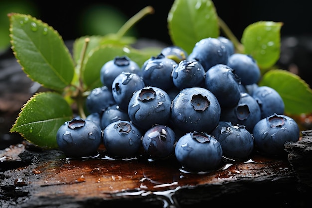 Des bleuets dans la forêt IA générative