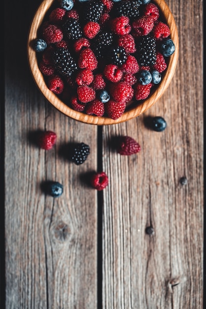 Bleuets dans le panier