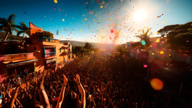 Bloc de carnaval brésilien