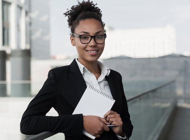 Bloc-notes de portefeuille femme