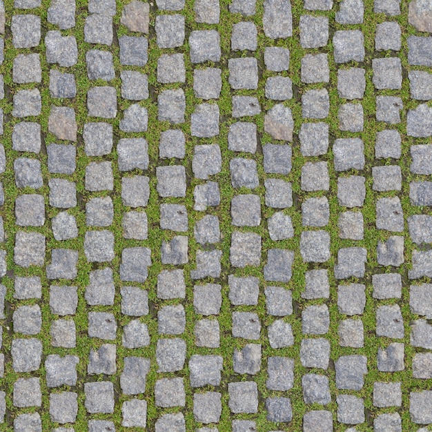 Bloc de pierre avec de l'herbe. Fond transparent.