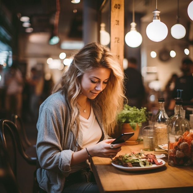 Une blogueuse alimentaire locale