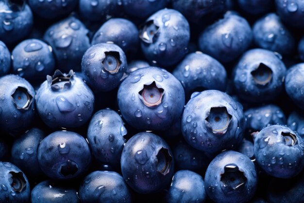 Blueberry background