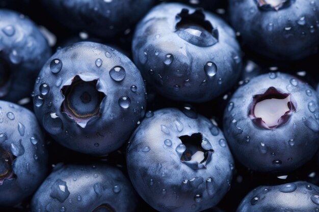 Blueberry background