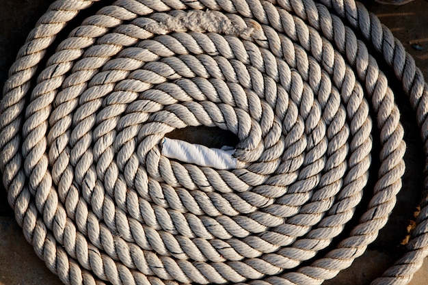 bobine de détail de corde marine