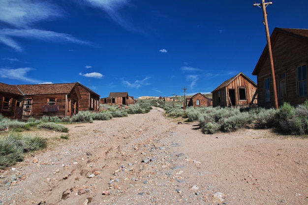 Photo bodie est abandonné à la ville de gold diggers