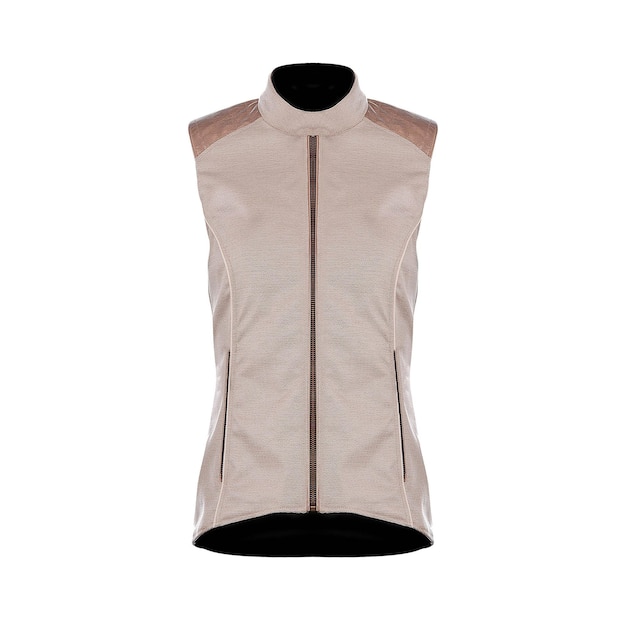 Photo bodywarmer isolé sur blanc