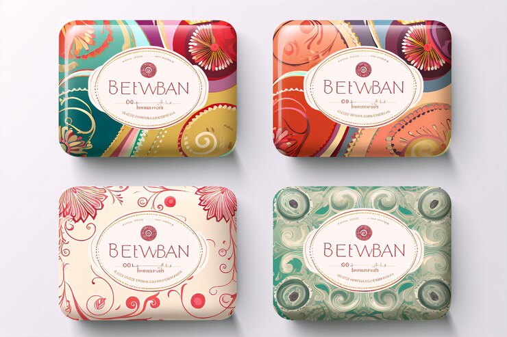 Photo boho label design éléments graphiques astucieux pour un charme authentique