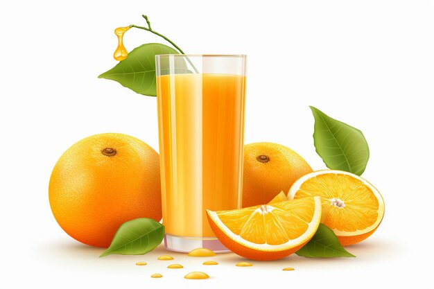 Photo boire des boissons fraîches, des jus liquides, des fruits, des oranges, des vitamines sucrées, des jus isolés pour la santé.