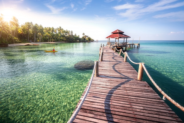 Bois à Koh Kood en Thaïlande